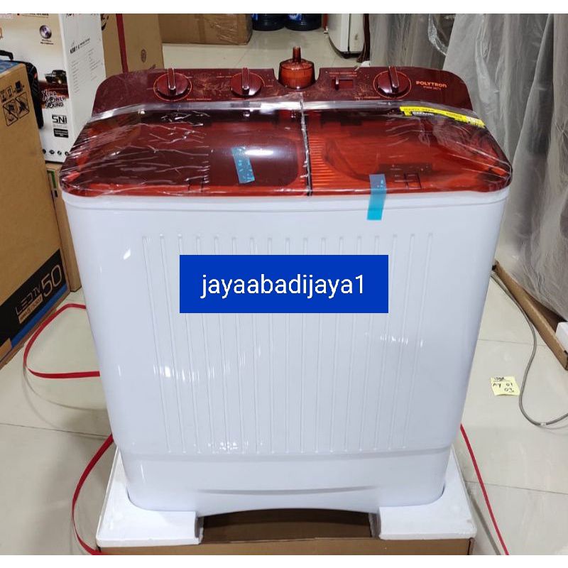 Jual Mesin Cuci 2 Tabung Polytron PWM 9072 B N 9 Kg TUTUP TRANSPARAN ...