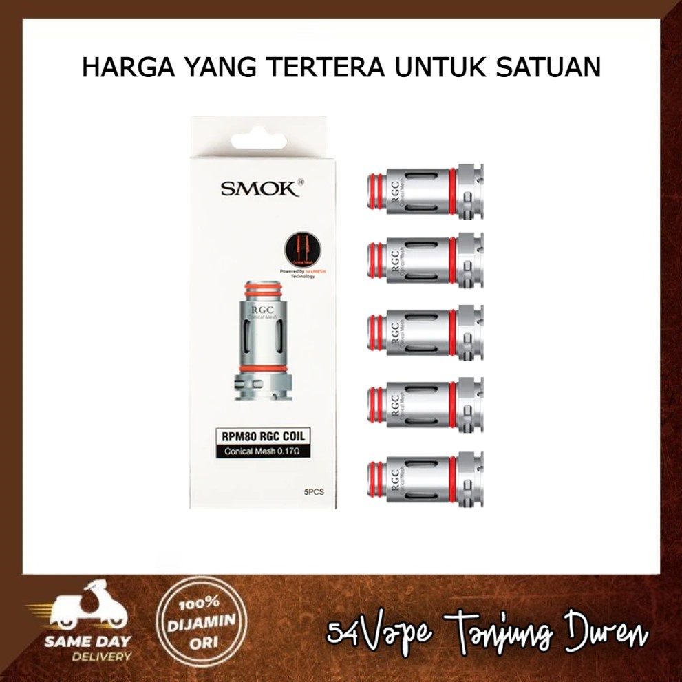 Jual COIL RGC RPM80 AUTHENTIC by SMOK | Shopee Indonesia