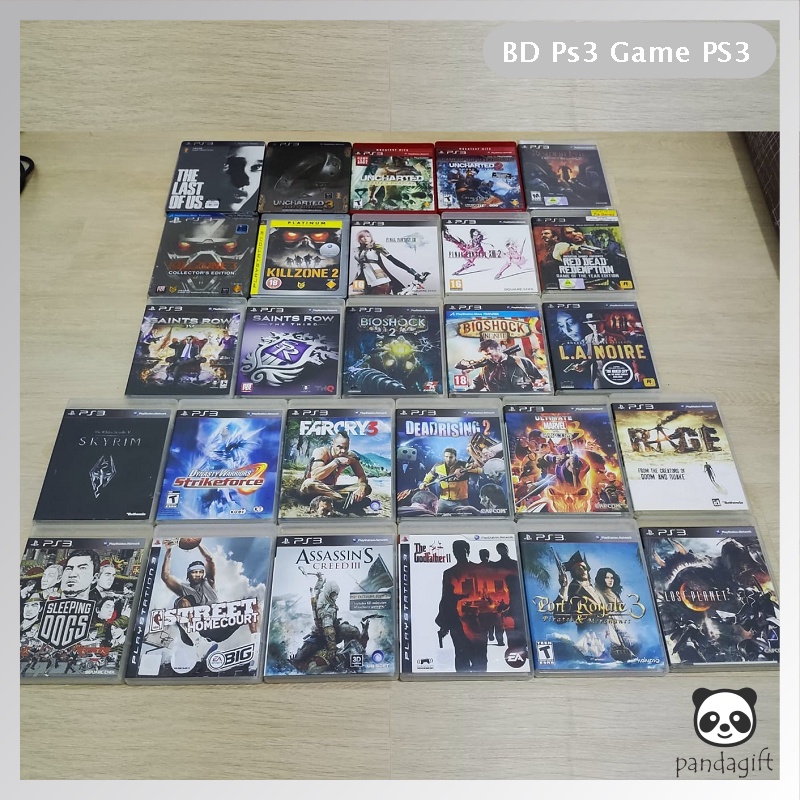 Jual Game BD PS3 Original Seken Uncharted The Last of Us Kill Zone