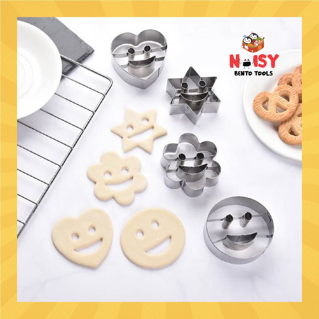 Jual SMILEY CUTTER CETAKAN ROTI SANDWICH BUAH BENTUK SMILE | Shopee ...