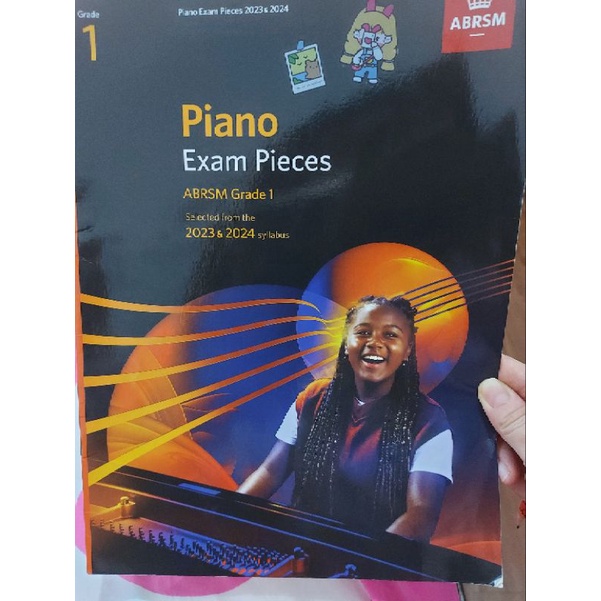 Jual Piano Exam Pieces 2023 2024 Buku Ujian Abrsm Grade 1 Shopee