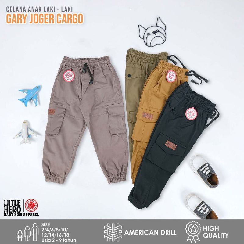 Nevada Knit Cargo Jogger Anak Laki-laki main image 0