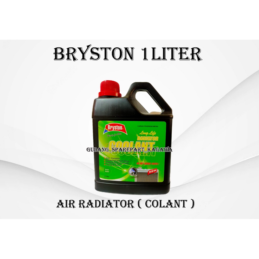 Jual Air Radiator Coolant Cairan Radiator Bryston 1Liter | Shopee Indonesia
