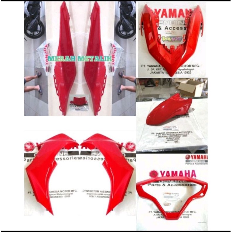 Jual Cover Body Halus Yamaha All New Aerox Original Ygp Shopee Indonesia