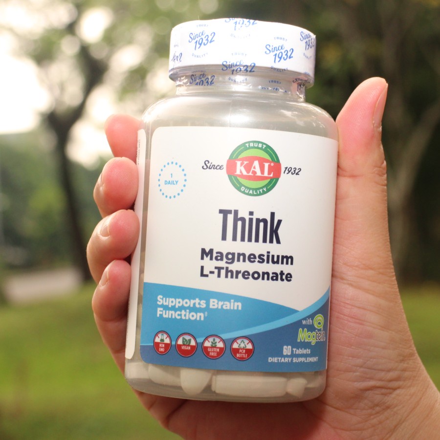 Jual KAL Magnesium Threonate LThreonate 60 Tablet Magtein 144mg