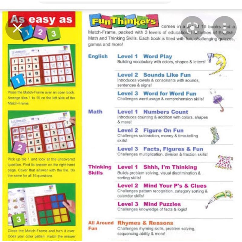 Jual FUN THINKERS GROLIER ORIGINAL | Shopee Indonesia