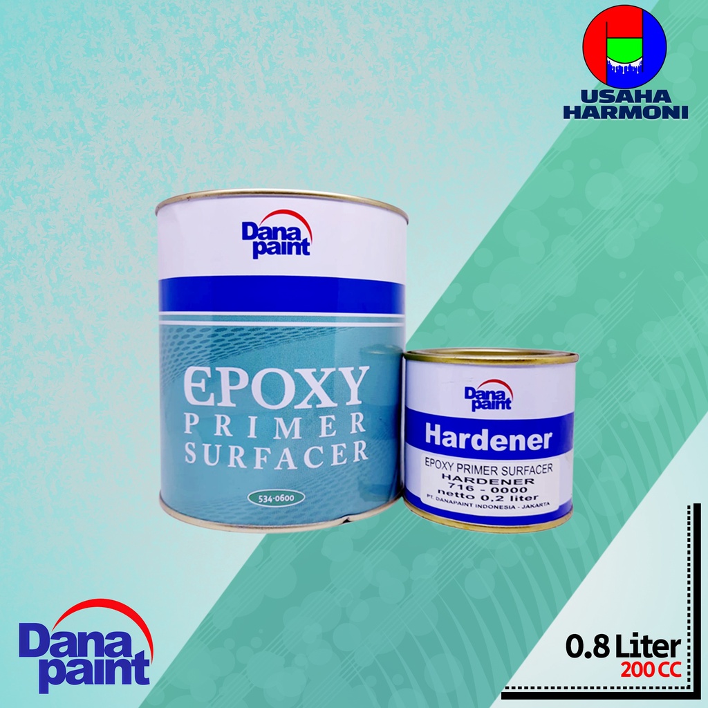 Jual Epoxy Primer Surfacer Danapaint Ukuran 1 Liter Shopee Indonesia