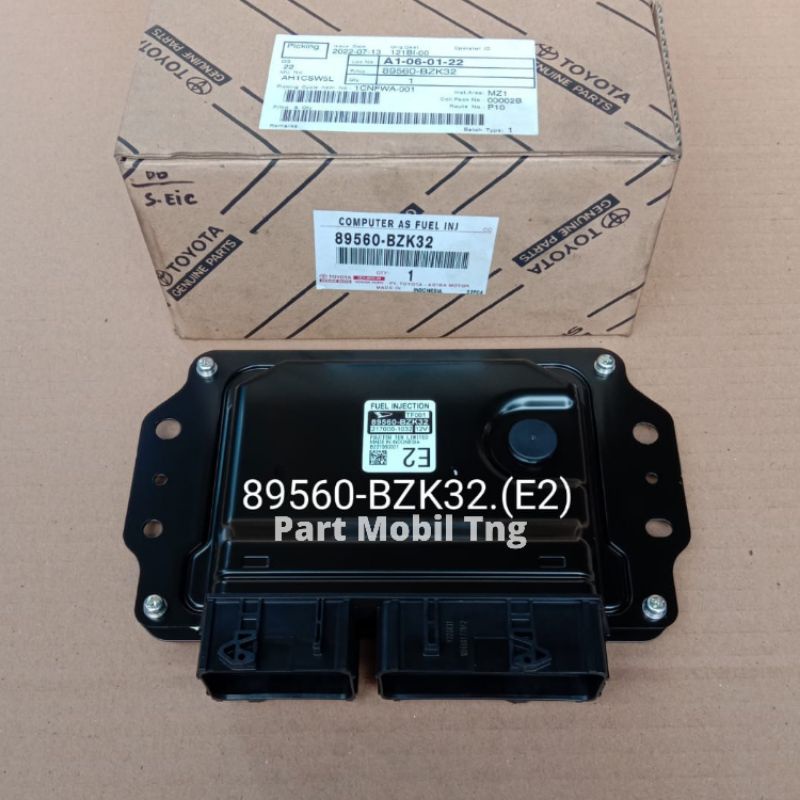 Jual Ecu Komputer Computer Toyota Grand New Avanza 89560-BZK32 ORIGINAL ...