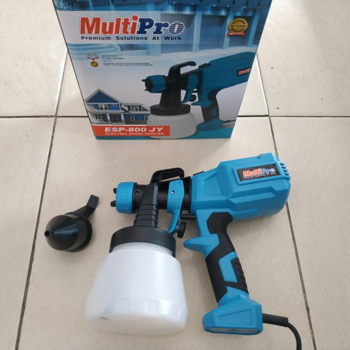 Jual Elektrik Spray Gun Mesin Semprot Cat Portable Esp 800 Multipro Esp800 Shopee Indonesia 4917