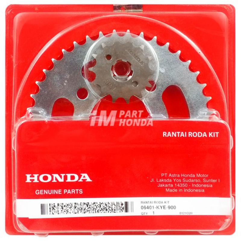 Jual gear set + rantai (megapro mono) Shopee Indonesia