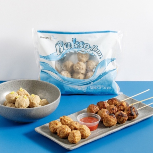 Jual BeeJay Chef Baso Ikan 500 gr Pentol Rebus Goreng Asli Ikan ...