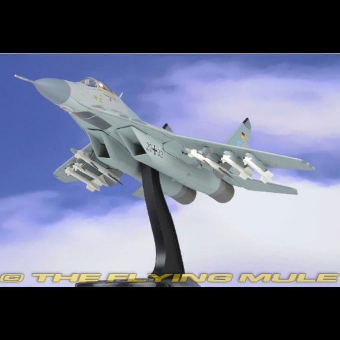 1/100 Scale Russian MIG-29 Fulcrum C Fighter Military Diecast Plane Aircraft