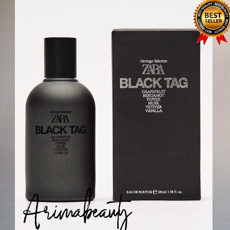 black tag by zara