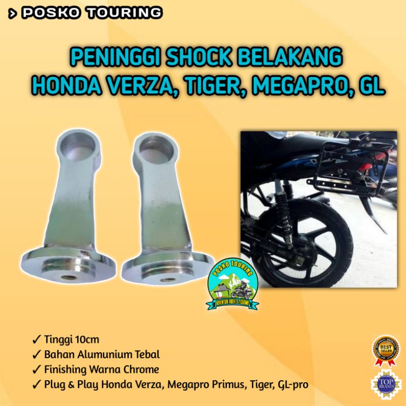 Jual Peninggi Shock Belakang Cm Verza Thunder Tiger Gl Shopee Indonesia