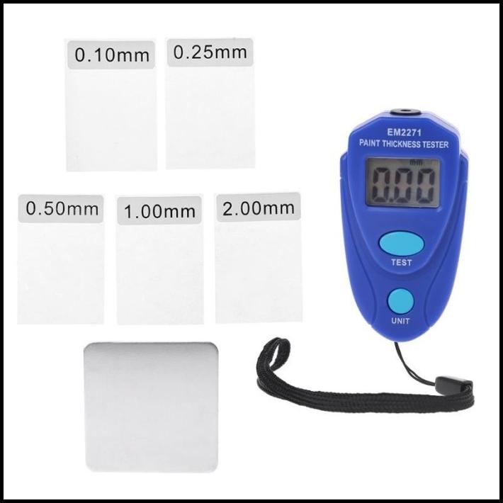 Jual Alat Ukur Ketebalan Cat Mobil Digital Coating Thickness Gauge ...
