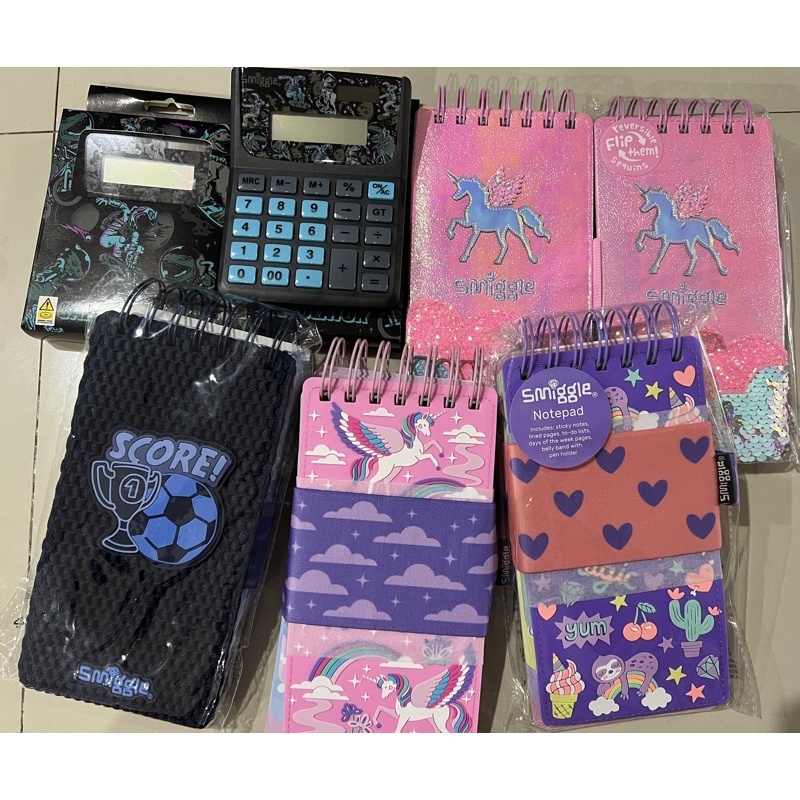 Jual Kalkulator dan Notes Smiggle Ready | Shopee Indonesia