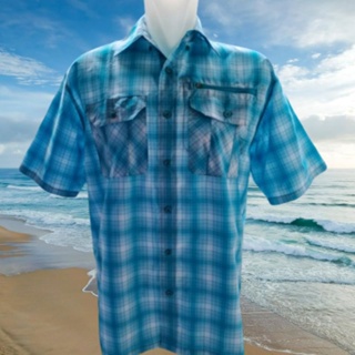 Jual ( 100% Grade A ) Reel Legends,Fishing Shirt Men's. Kemeja Cepat  kering,Quickdry,UPF (Sun Protection)