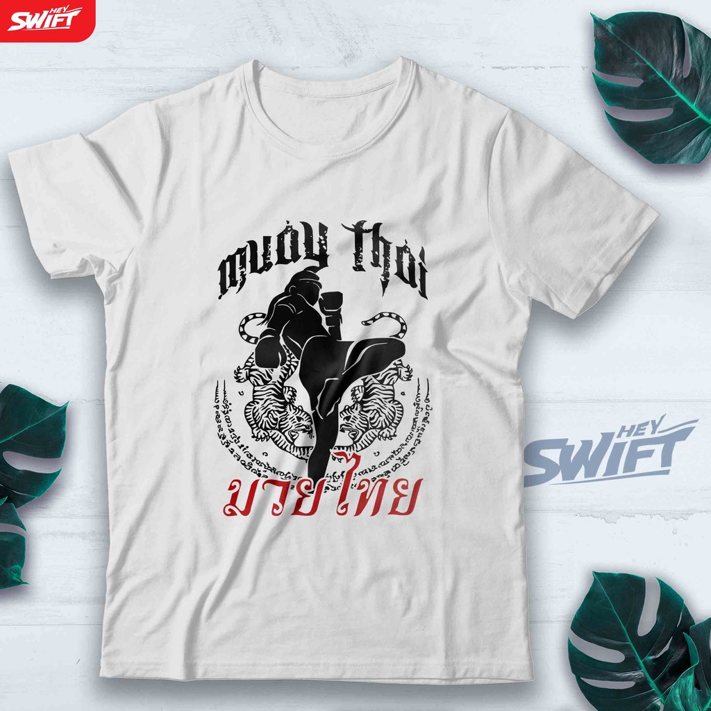 Maglietta In Cotone A V Per Uomo Di Muay Thai Fighting MMA Arti Marziali