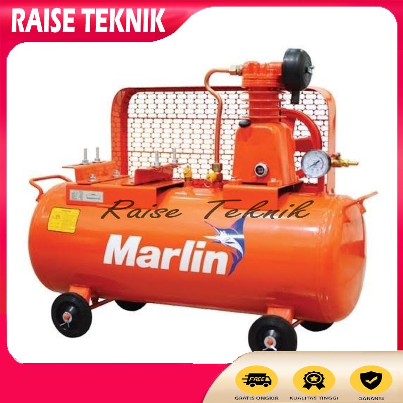 Jual KOMPRESOR ANGIN MARLIN 1 4 HP UNLOADING TANPA MESIN Shopee Indonesia