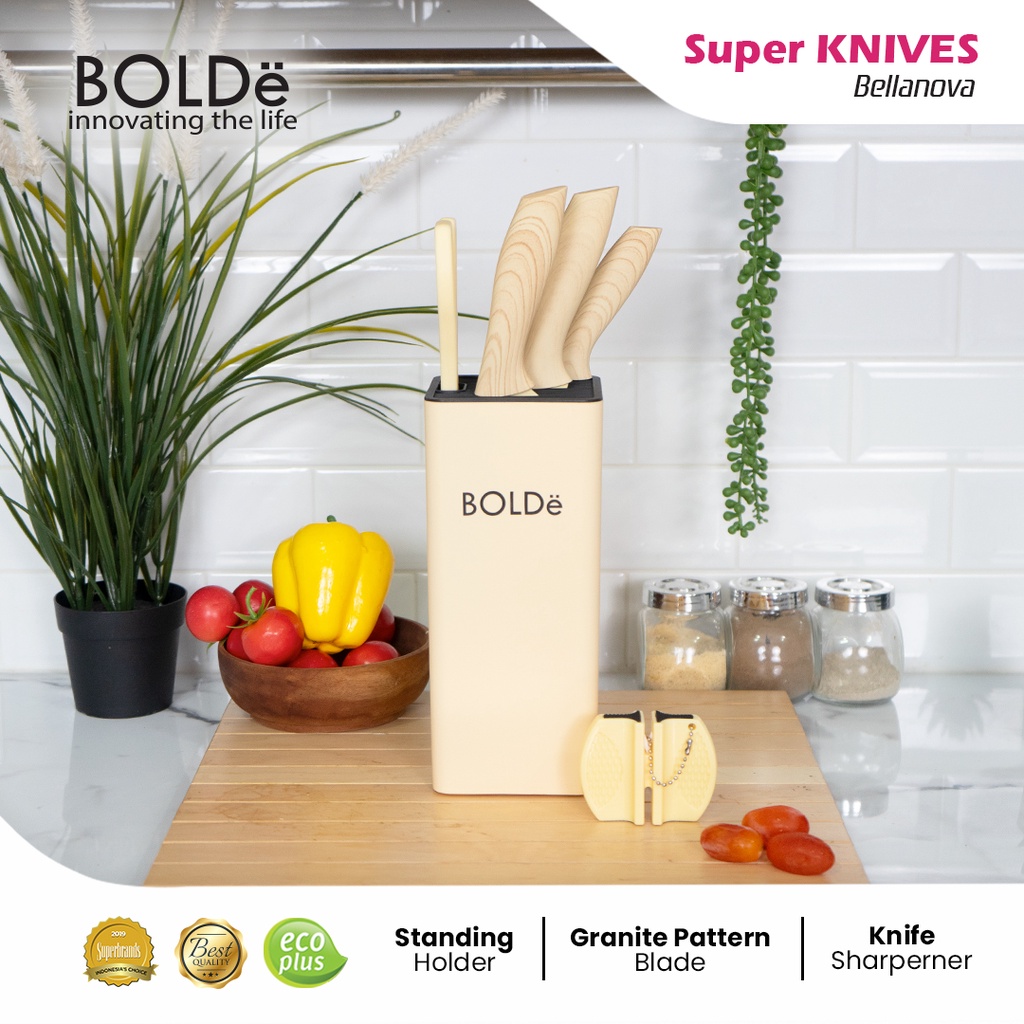 Jual BOLDe Pisau / Super Knive Set Creamy X Shopee | Shopee Indonesia