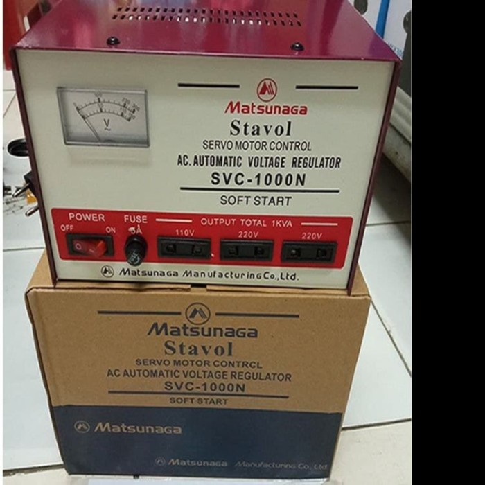 Jual Stabilizer Matsunaga Svc N Penstabil Tegangan Listrik Watt Shopee Indonesia