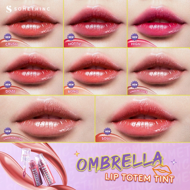 Jual SOMETHINC OMBRELLA Lip Totem Tint NEW SHADES | Shopee Indonesia