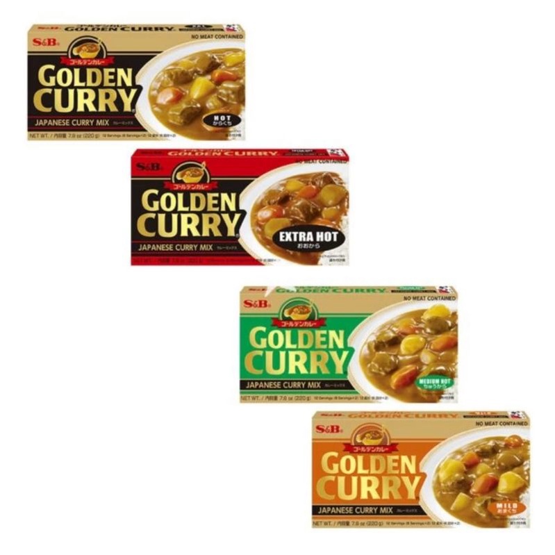 Jual S&B Golden Curry Japanese Curry Mix Saus Kari Jepang | Shopee ...