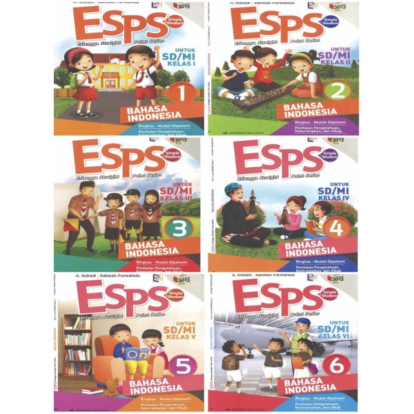 Jual ESPS Bahasa Indonesia Kelas 1 Sampai 6 SD | Shopee Indonesia