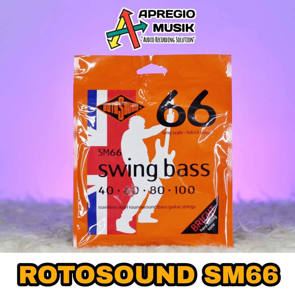 Jual Rotosound Roto Bass Swing Bass 66 Senar Bass Elektrik 4 5 String ...