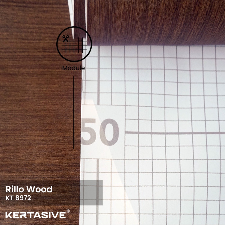 Jual RILLO WOOD Lebar 122cm - KERTASIVE PVC Interior Film | Shopee ...