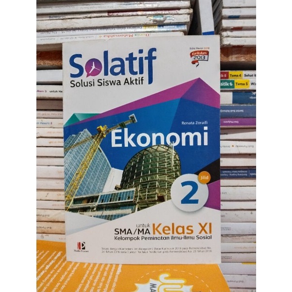 Jual BUKU SOLATIF EKONOMI KELAS 11/XI/2 SMA MA MASMEDIA REVISI | Shopee ...