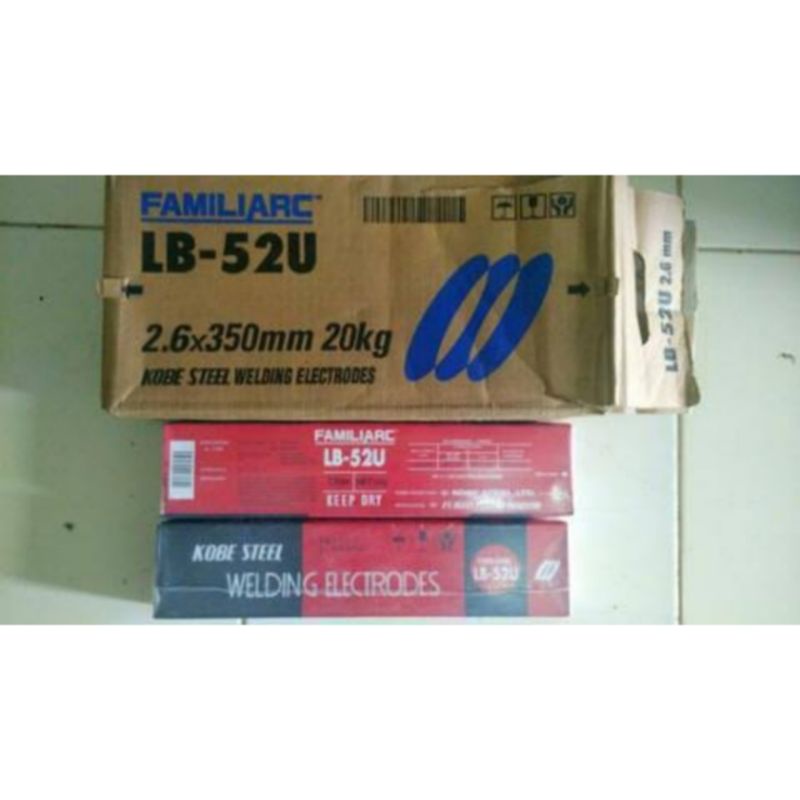 Jual Kawat Las Besi LB-52U Merk FAMILIARC KOBELCO Ukuran 2.6mm Kemasan ...