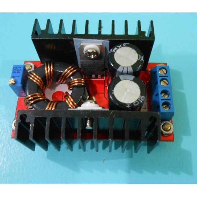 Jual Driver LED 20W 30W 50W 100W DC Step Up Boost Converter 10A CV 150W ...