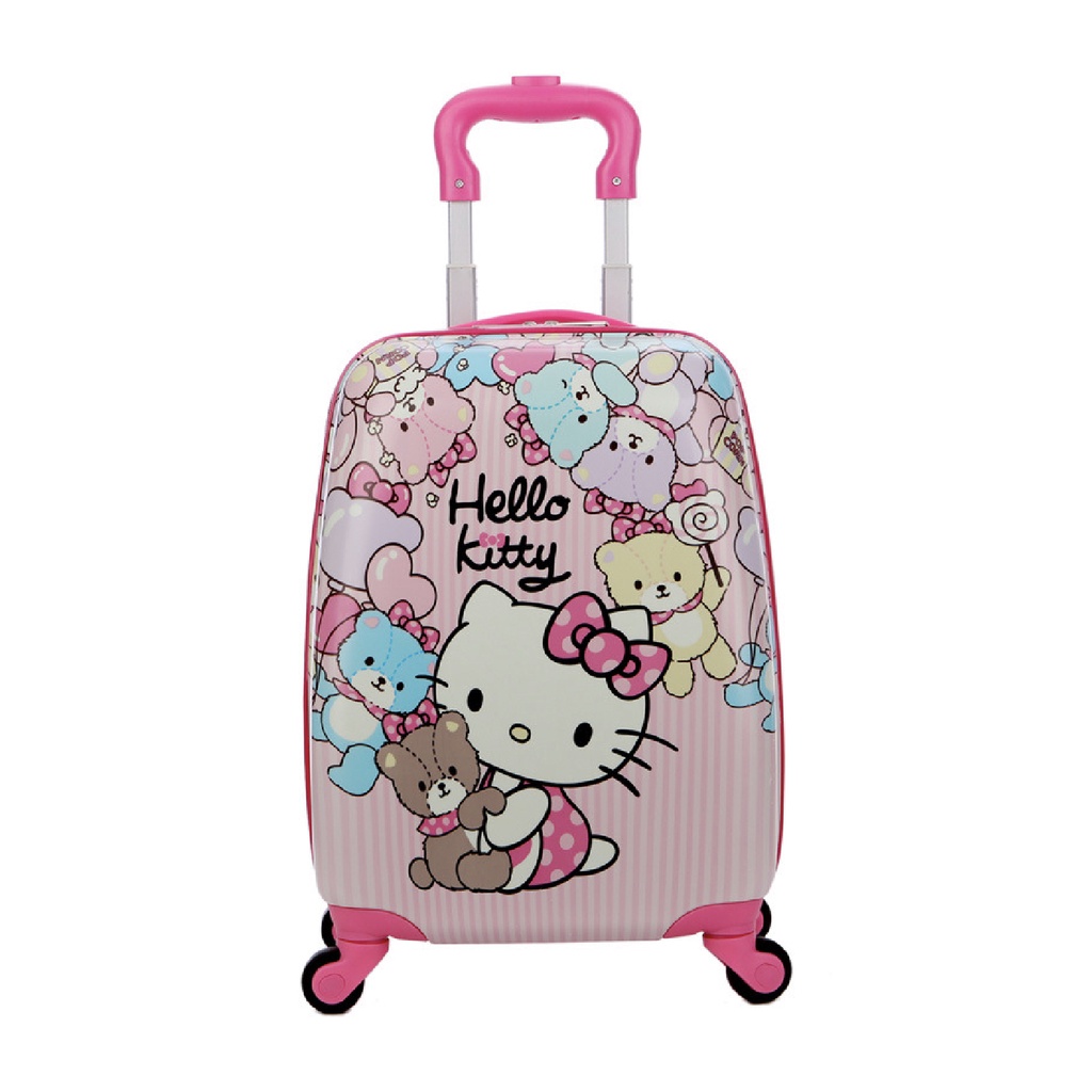 Jual NAOMI - Tas Koper Anak Rectangle Motif Kartun - Koper Roda Empat