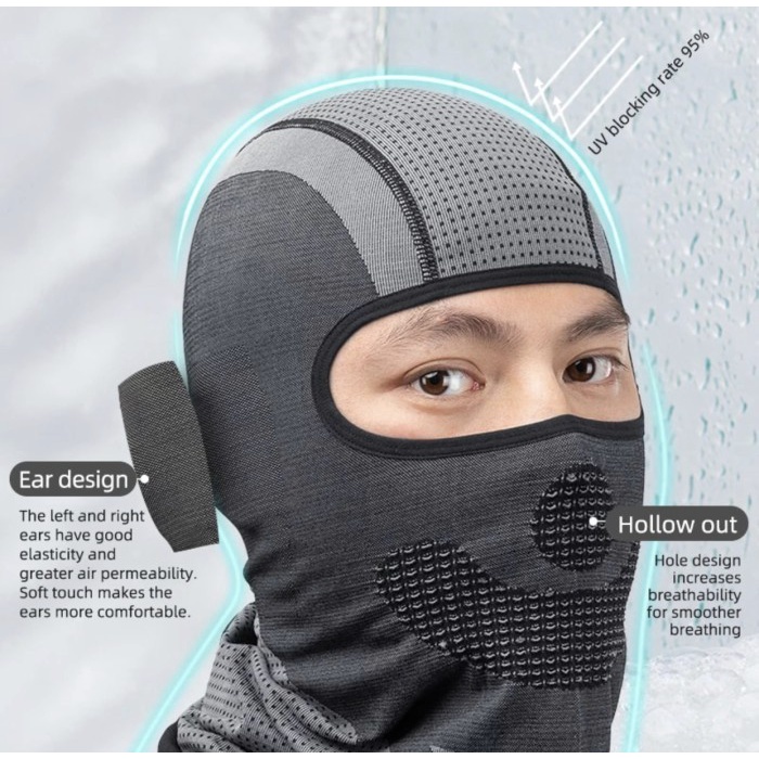 Jual Masker Buff Sepeda Rockbros YPP070 Sarung Kepala Ninja Full Face ...
