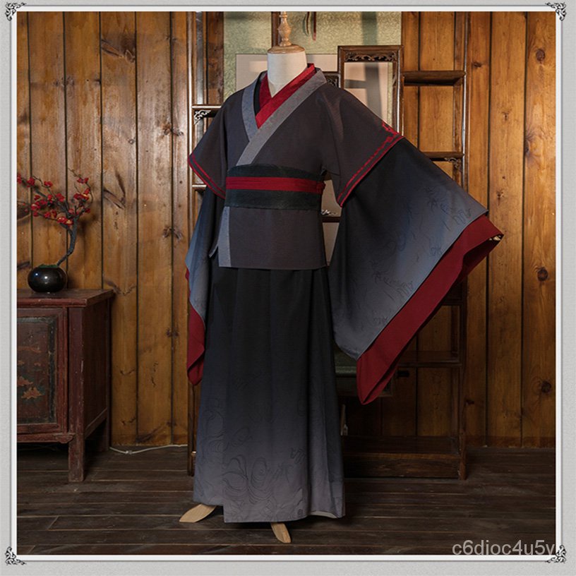 Wei Wuxian Cosplay Costume Full Set – Mo Dao Zu Shi Grandmaster Of Demonic Cultivation
