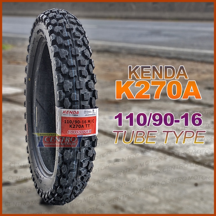 Pneu KENDA k280 4.60-17 61p E Tt pour Moto Rechange Cyclomoteur