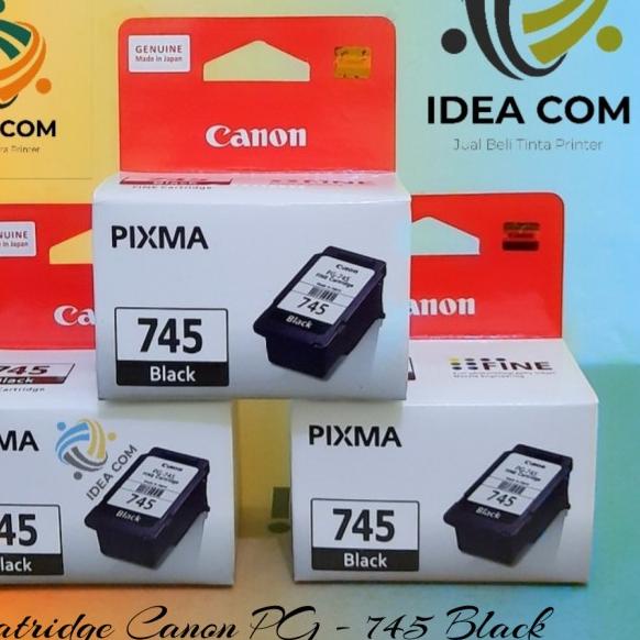 Jual Tinta Printer Canon Pg 745 Black Original Shopee Indonesia