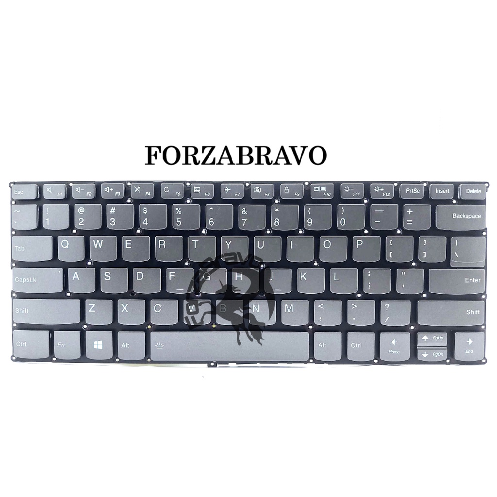 Genuine Lenovo IdeaPad Yoga 720-13IKB Replacement Backlit Keyboard With Power Button - QWERTY
