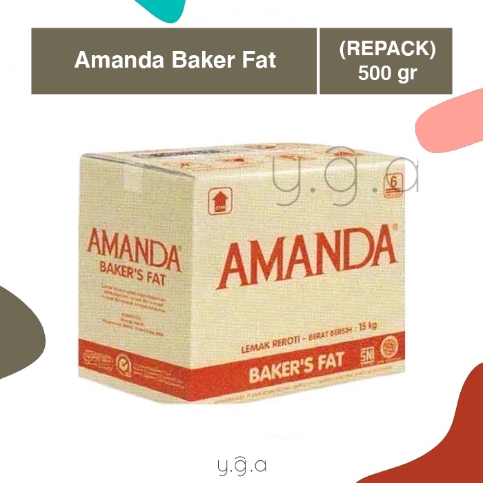 Jual Amanda Baker's Fat (REPACK) 500gr / White Margarine / Margarin ...