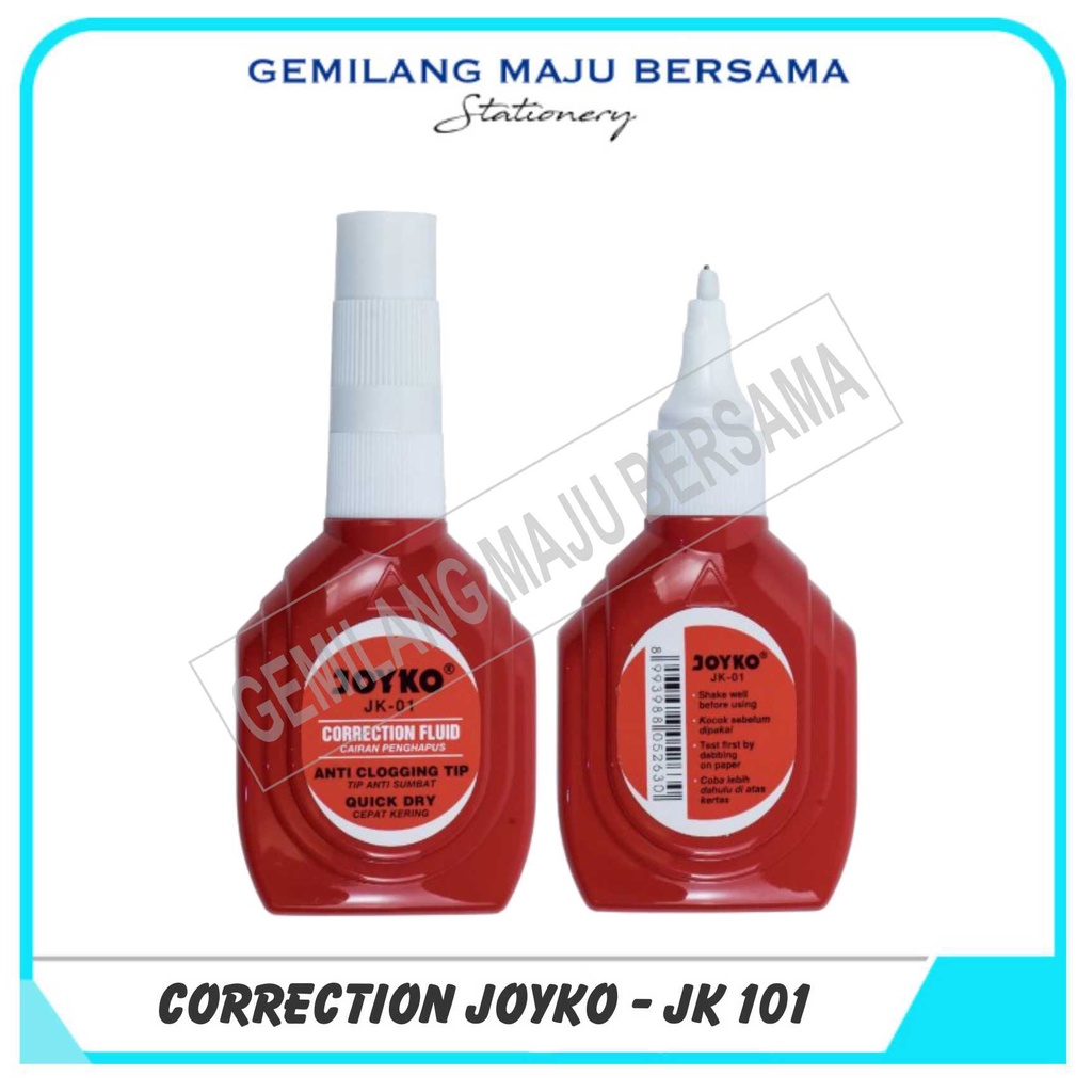 Jual Tipe X Correction Fluid Joyko Jk Shopee Indonesia