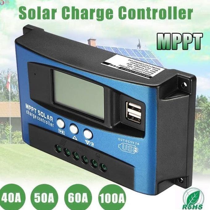 Jual Solar Charge Controller Mppt A V V Shopee Indonesia