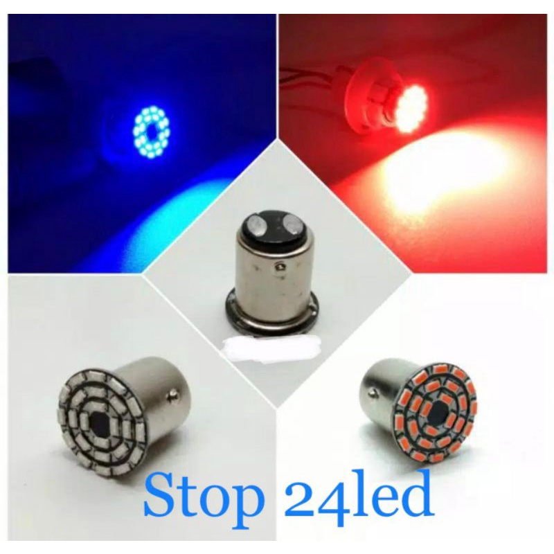 Jual Lampu Stop Rem Belakang Mata Led Mode Running Dan Kedip Untuk Motor Mobil Volt