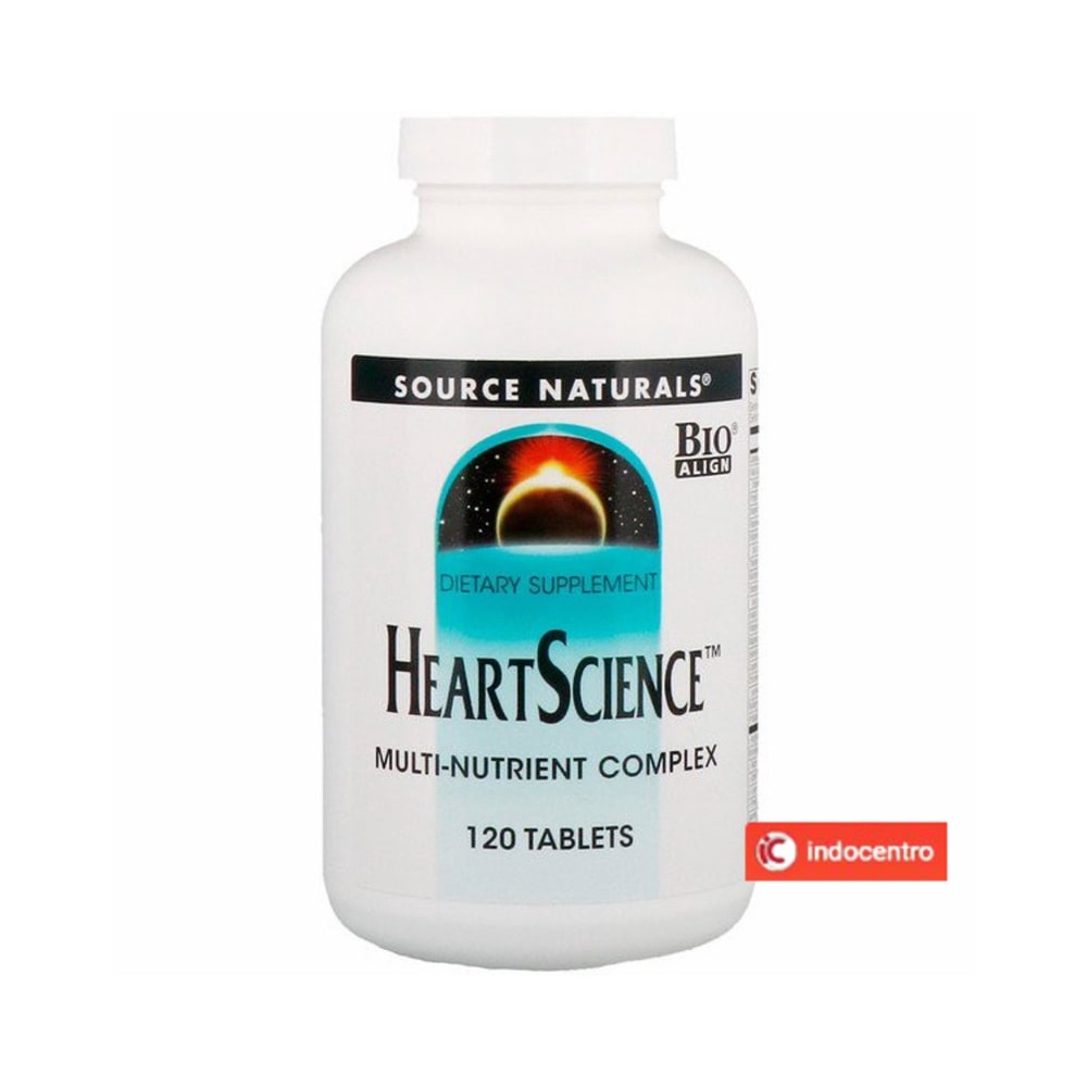 Jual Source Naturals Heart Science Multi-Nutrient Complex 120 Tabs ...