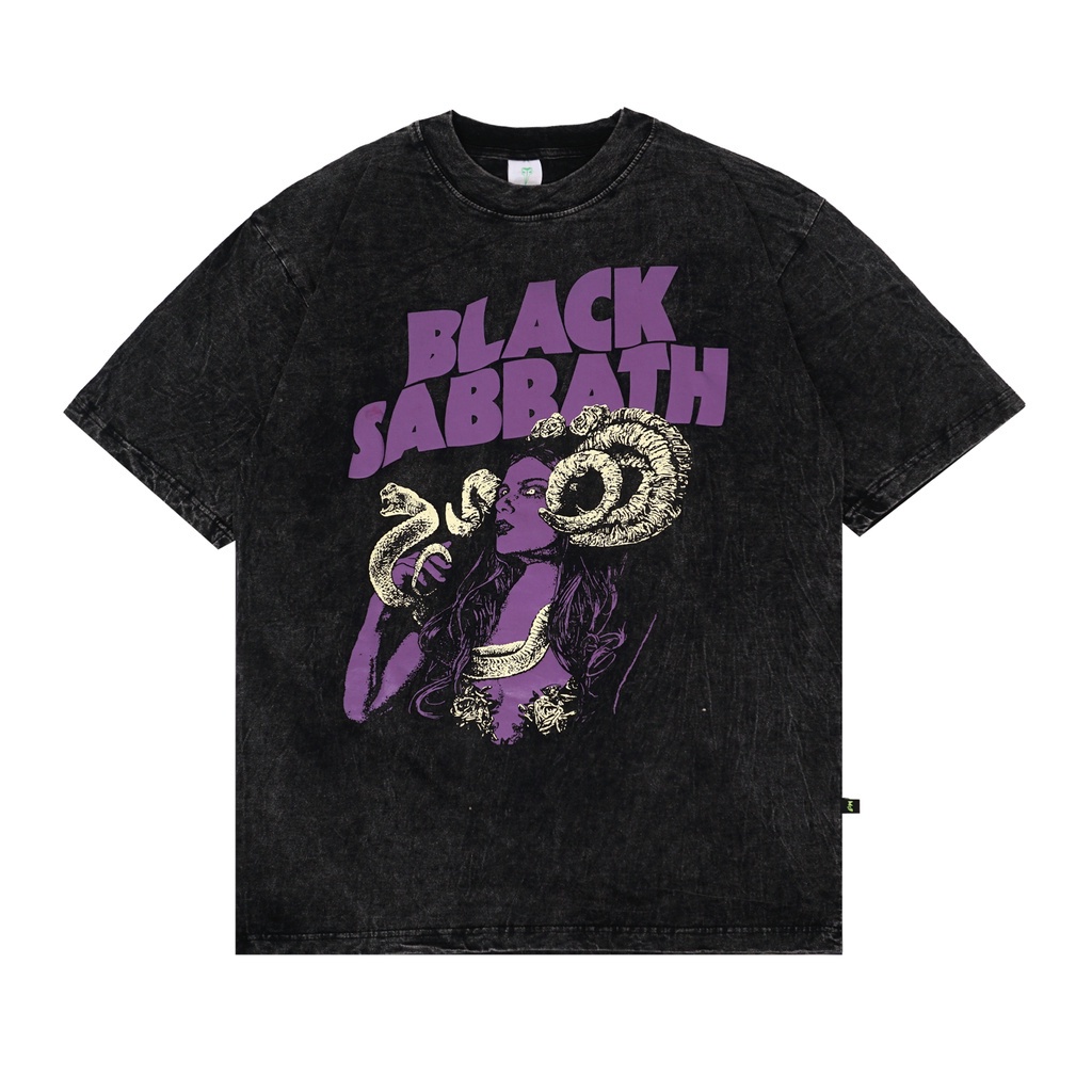 Black Sabbath T-Shirt Uomo Anniversary House - 100% Cotone, Vestibilità Regular, Colore Nero, Taglia S, Merch Ufficiale
