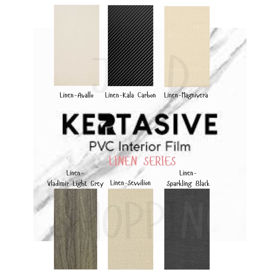 Jual KERTASIVE PVC INTERIOR FILM - LINEN SERIES 2 (METERAN) (ROLL ...