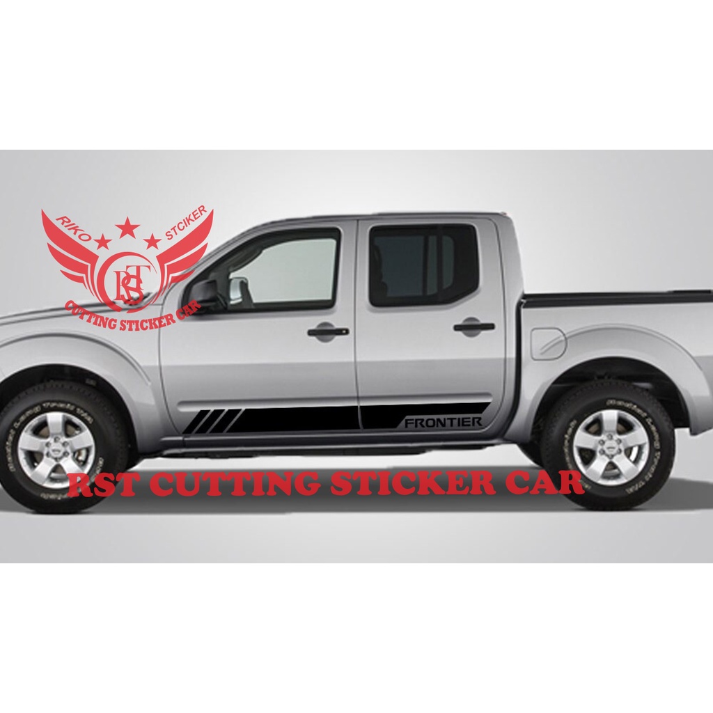 Jual Stiker sticker mobil frontier cutting sticker mobil hi;lux ranger ...