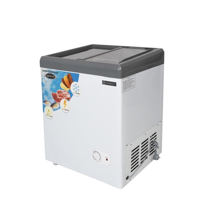 Jual CHEST FREEZER Frigigate CF-120SDF 100Liter Sliding Door Frozen ...