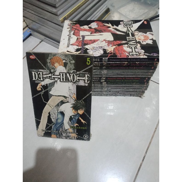 Jual BUKU KOMIK DEATH NOTE CABUTAN ORIGINAL | Shopee Indonesia