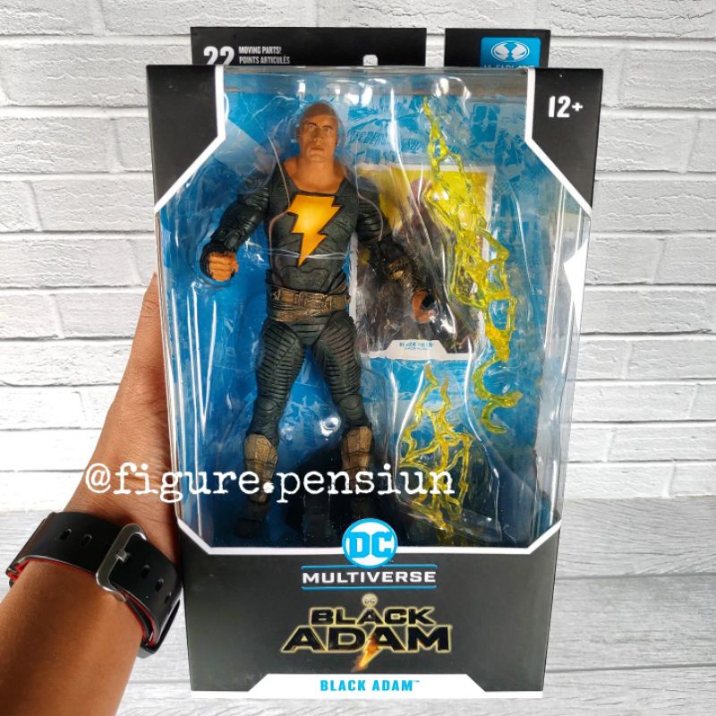 McFarlane DC Multiverse - Black Adam (Tuta Heroe) Action Figure 18cm, Collezione TM15256